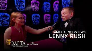 Lenny Rush's parents interrupt his interview with Amelia Dimoldenberg | BAFTA TV Awards 2023