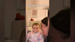 Top 2 cute baby funny movement #shorts