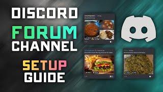 How to Setup & Create a Discord Forum/Gallery Channel - Discord Community Server Setup Guide 2024