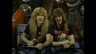 Megadeth hosts MTV's Headbangers Ball