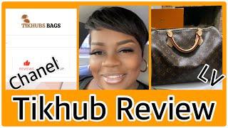 TIKHUB REVIEW|DESIGNER BAG|HONEST OPINION |CANT TELL ME ISH #tikhub #purse #review