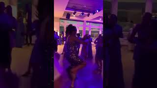 Turning up the wedding vibes with 'Low' by Flo Rida!  A dance floor classic that never fails!