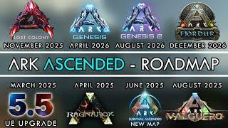 ASA New Roadmap for New Maps and DLC's - ARK: Survival Ascended