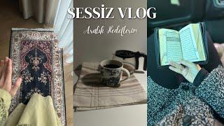 SESSİZ VLOG I Aralık Ayı Hedeflerim