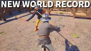 Half Sword New WORLD RECORD Run - Bill Hook