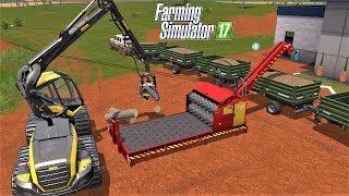 Farming Simulator 17 : [ FORESTRY ] WOOD CHIPPER - Palm Tree