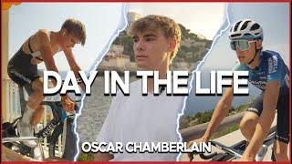 DAY IN THE LIFE OF A PROFESSIONAL CYCLIST ft. Oscar Chamberlain