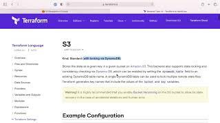 Terraform State Locking with DynamoDB