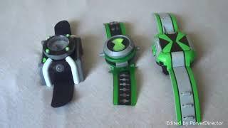 Ben 10 Reboot DX Omnitrix VS Ben 10 Alien Force Omnitrix VS Ben 10 Omniverse Omnitrix