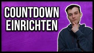 Twitch Studio Beta Countdown Timer in den Stream einfügen Tutorial deutsch [2021]