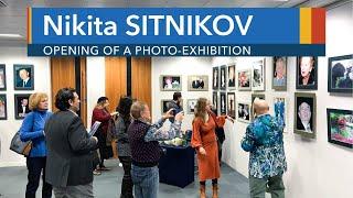 Opening of Nikita Sitnikov photo-exhibition