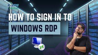 How to Sign In to Windows RDP