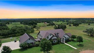 Central Texas Ranch Property, For Sale! 29 Acres, Custom Home, Sparkling Pool in Burnet, TX