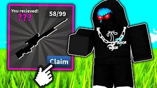 I spent Robux to unbox a OVERPOWERED weapon in Roblox..