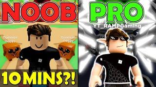 THE ULTIMATE NOOB TO PRO in Clicker Simulator (Roblox) I Reached The FINAL MAP in 10 Minutes?!