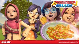 Biskut Asam Pedas Makcik Wawa! #BoBoiBoyGalaxy | Part 16