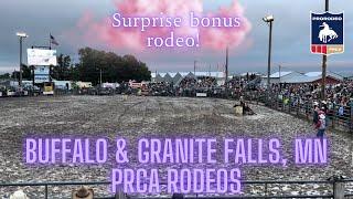 Buffalo & Granite Falls, MN PRCA Rodeos