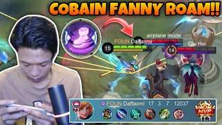 COBAIN FANNY ROAM TERBANG SAMBIL MENGHILANG!! - Mobile Legends