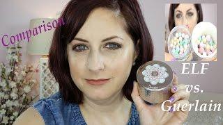 ELF Mineral Pearls vs. Guerlain Meteorites