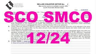 Revised 12/24 Seller Counter offer & Seller Multiple Counter Offer