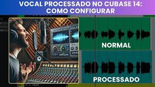 Como Gravar Vocal com Processamento no Cubase 14