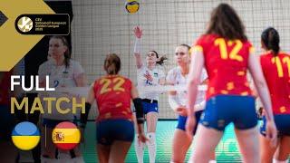 LIVE | Ukraine vs. Spain - CEV Volleyball European Golden League 2025 | Women
