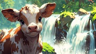 Moo Moo the Happy Calf | Farm Animal Song for Kids