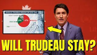 CRISIS Hits Trudeau’s Party, but He WON’T QUIT Despite Growing Calls to RESIGN!