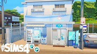 Mt.Komorebi Veterinary Clinic | Snowy Escape & Cats&Dogs | The Sims 4 | NoCC | Stop Motion Build