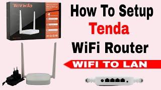 Tenda Router Ko WiFi Se Kaise Connect Kare | How To Setup Tenda Router | 2023