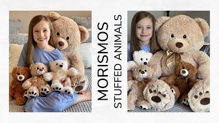 Mom Teddy Bear with Three Baby Bears, 35 Inches  MorisMos Stuffed Animals #stuffedanimals