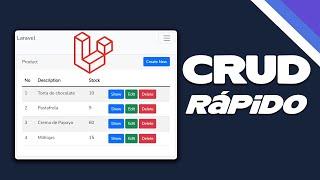 CRUD RÁPIDO - LARAVEL