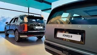 2026 Hyundai Palisade vs IONIQ 9 – Side-by-Side Exterior Comparison! First Look & Walkaround