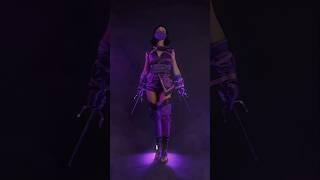 Martial artist turns into Mileena Blink and you’ll miss it! 