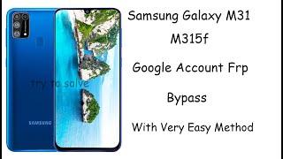 Samsung M31 (SM-M315F) Android 11 Google Account FRP Bypass With Very Easy Method.