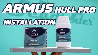 Armus Hull Pro Installation on a Seahunter 46'