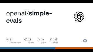 GitHub - openai/simple-evals