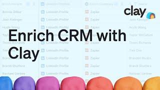 Enrich your CRM to Find Personalized Information | Clay Prospecting Tutorial