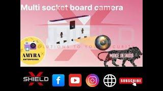 Best Multi Plug Socket with Hidden Spy Camera: Ultimate Security Hack #viralvideo #trading #unboxing