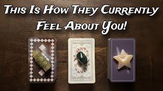  THIS Is HOW THEY Currently FEEL About YOU!  Pick A Card Love Reading