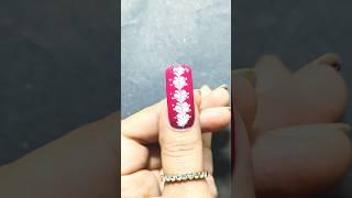 Easy & Simple Nailart at home #nailart #easynailart #shorts