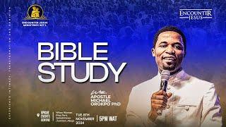 TUESDAY BIBLE STUDY | THE ADMINISTRATION OF LIFE | 05.11.2024 | APOSTLE   RICHARD ABOMTSE