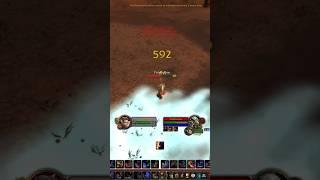 WoW Classic Season of Discovery protection warrior wpvp #153 - hunter stuck in the dead-zone