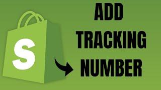 How to Add Tracking Number to a Shopify Order FAST & EASY!