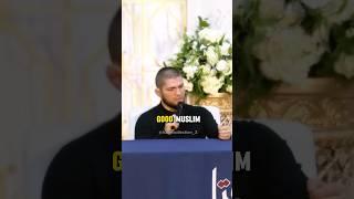 Khabib’s MESSAGE to MUSLIMS #islam #muslim #khabibnurmagomedov #ufc #mma #islamicshorts