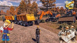 Construction Simulator 22ЭКОЛОГИЧЕСКАЯ ЛЕСНАЯ ТРОПАЧАСТЬ 53