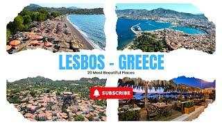 20 Most Beautiful Places In Lesbos, Greece | Drone, June 2024