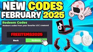 *ALL NEW* CODES FOR FREE ROBLOX UGC LIMITEDS 2025 | Roblox Flex UGC Codes