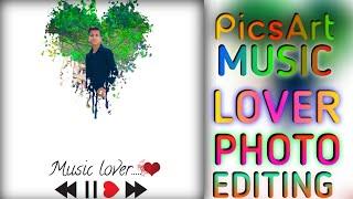 PicsArt Music Lover Photo Editing !! PicsArt Editing !! by MS EDITING MANTHAN#shorts #newvideo#viral