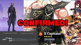 UPDATE! Il CAPITANO PLAYABLE IN VERSION 5.6! - GENSHIN IMPACT